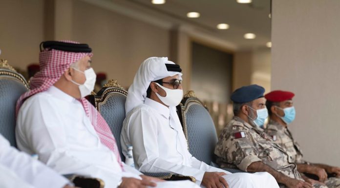 His Highness opens the military police command camp