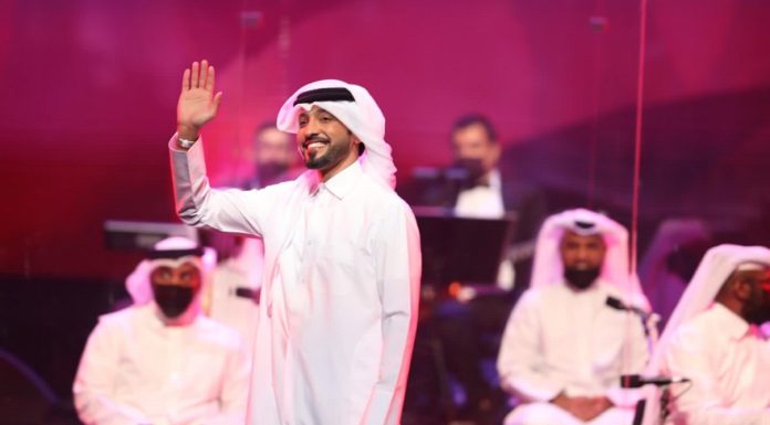 The creators of Qatar carry a message of peace to the world at the end of the song’s night