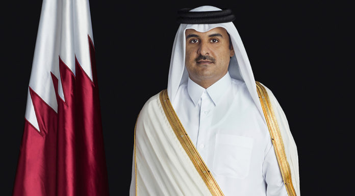 His Highness receives a letter of thanks from the Emir of Kuwait