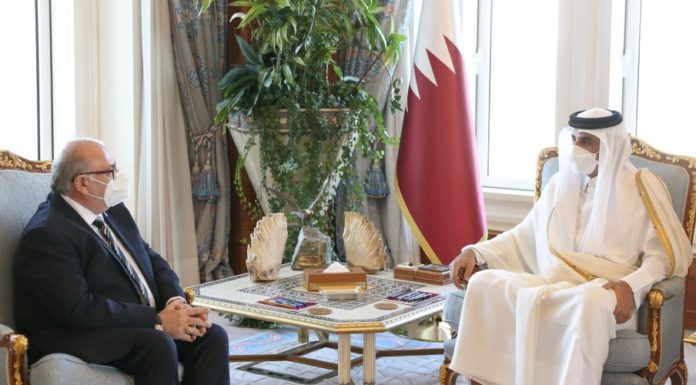 His Highness receives the credentials of six new ambassadors to the state