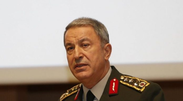 Turkish Defense Minister confirms his country’s support for a political solution in Libya
