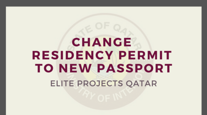 CHANGE RESIDENCY PERMIT TO NEW PASSPORT