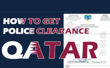 How can I get police clearance certificate from Qatar???