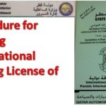 Qatar-International-Driving-License-Procedure