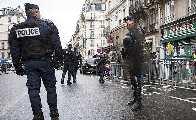 Violence erupts in new Paris protest against security law