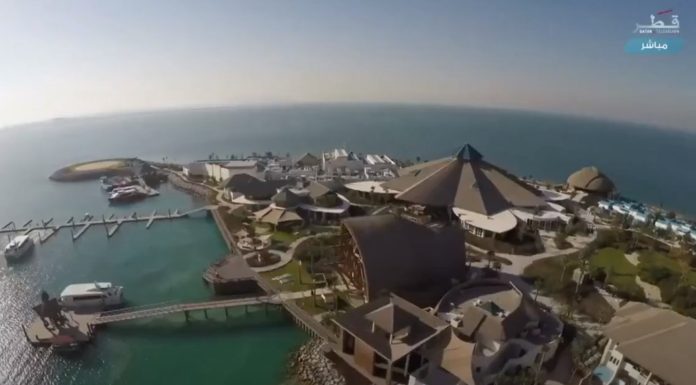 A breathtaking experience … in the video: “Desert Falls” in Qatar is the largest amusement park in the Middle East