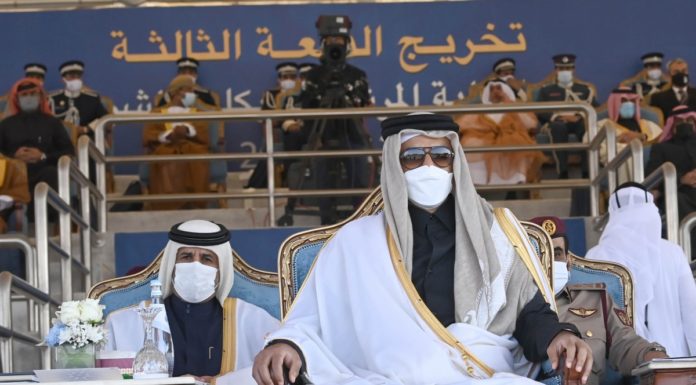His Highness sponsors the graduation ceremony for the third batch of Police College Officer candidates