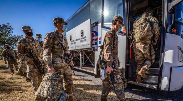 Troop vetting for Biden’s inauguration tackles racism in the ranks