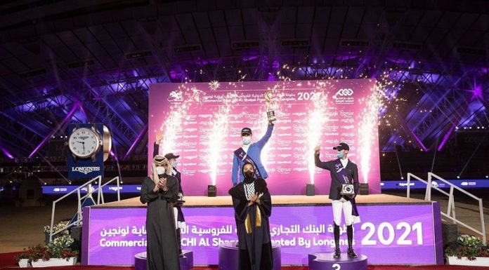 In pictures … Her Highness attends the conclusion of the Commercial Bank International Equestrian Championship – Al Shaqab