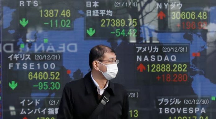 Asia shares, dollar look to U.S. infrastructure spree