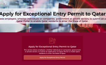 Qatar- Exemptions from Exceptional Entry Permit process