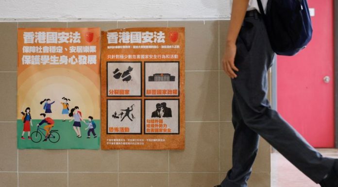 Beijing’s top official in Hong Kong warns foreign powers not to interfere