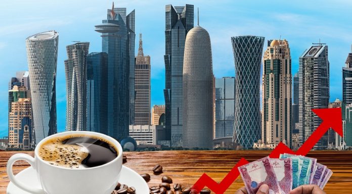 American Ladders website: Qatar is the highest country in the region in the price of a cup of coffee at $6.79
