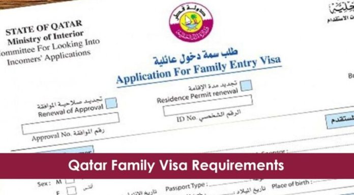 Official confirms essential documents required to obtain a family visa???
