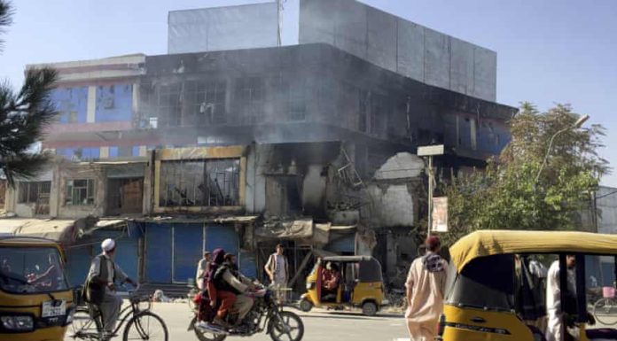 As Taliban seize major cities, US says it “remains invested” in Afghan security