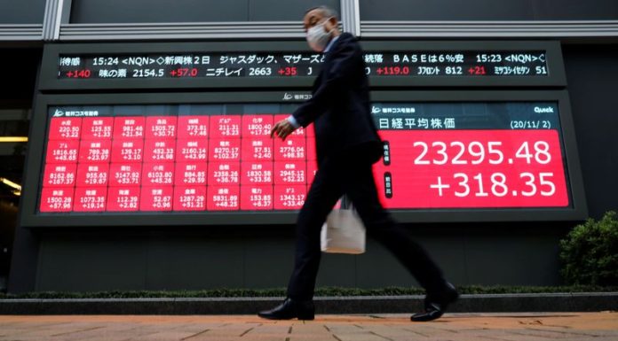 World shares jolted by Evergrande crisis as debt payment test looms