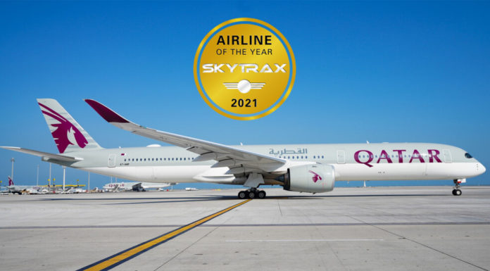 Qatar Airways is voted the World’s Best Airline for the sixth time at the 2021 World Airline Awards