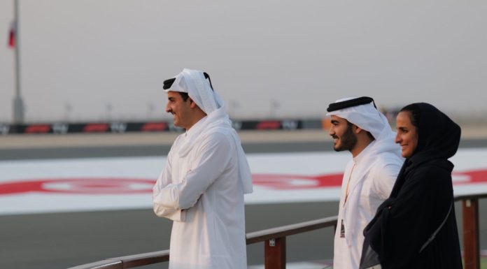 His Highness attends the closing of the Formula 1 “Urid” Qatar Grand Prix