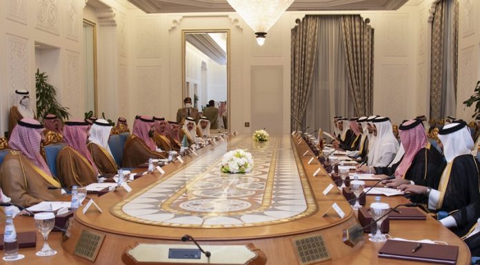 His Highness and the Saudi Crown Prince chair the meeting of the Qatari-Saudi Joint Coordination Council