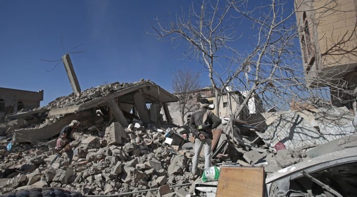 Saudi-led coalition denies targeting prison after Yemen strike kills dozens