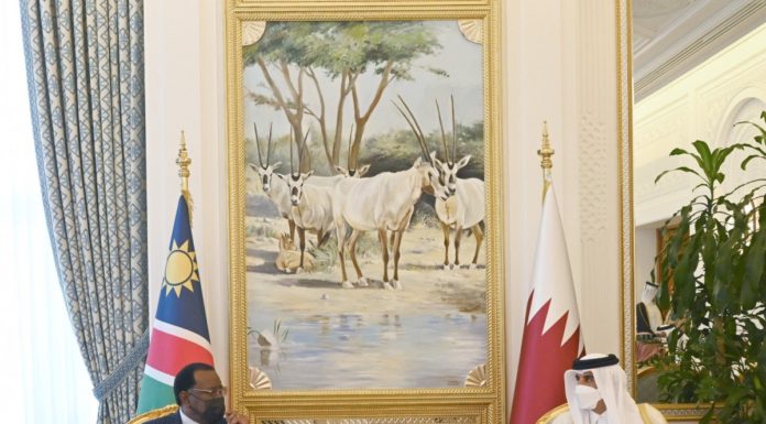 His Highness: Many opportunities to enhance bilateral cooperation in front of Qatari-Namibian relations