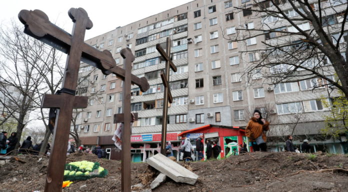 Russia bombards Mariupol steel plant as fighting moves to Ukraine’s east