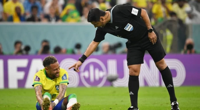 Brazil’s Neymar suffers ankle sprain, to be examined in next 48 hours