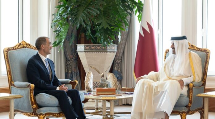 His Highness receives credentials of six new ambassadors to the country