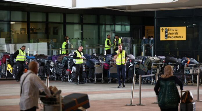 Heathrow Airport ground staff go on strike over pay
