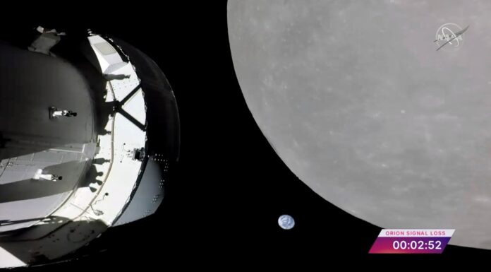 NASA’s Orion space capsule reaches the moon – marking the first time in 50 years