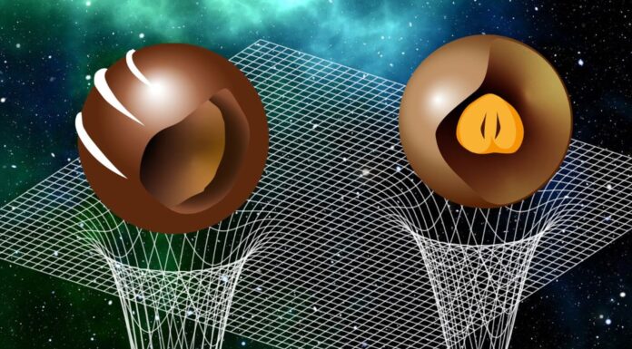 Neutron stars are structured like chocolate pralines, scientists reveal