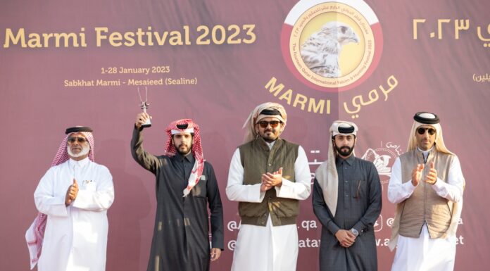 Sheikh Joaan crowns the winners of the Qatar International Falconry and Hunting Festival 2023