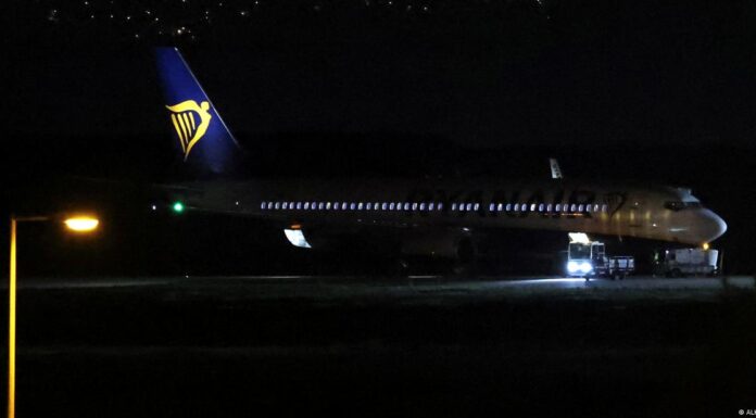 Ryanair flight escorted by fighter jets after bomb scare