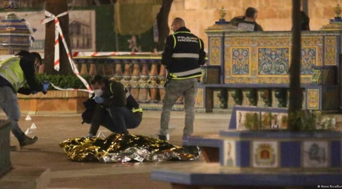 Spain probes ‘terror’ motive after church attack kills 1