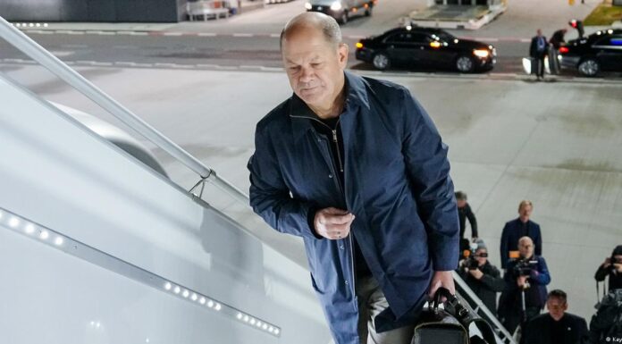 Germany’s Olaf Scholz kicks off South America trip