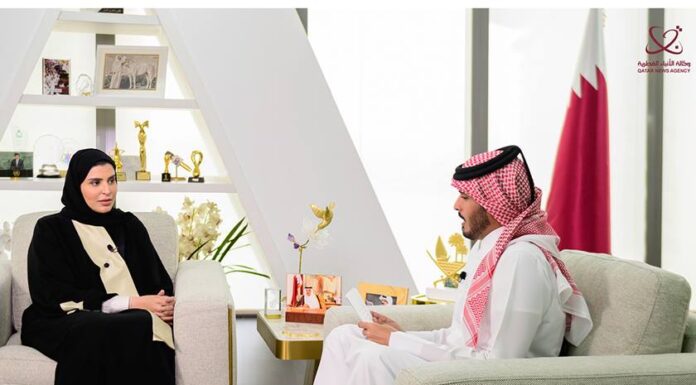 The Minister of Social Development and the Family meets with a number of her Arab counterparts