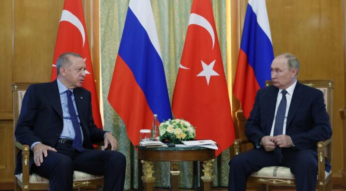 Erdogan calls for ‘just peace’ in Ukraine in phone call with Putin