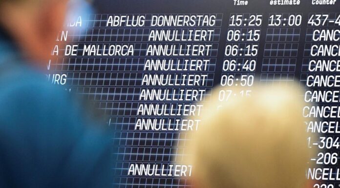 Germany: Strikes at Cologne, Düsseldorf airports