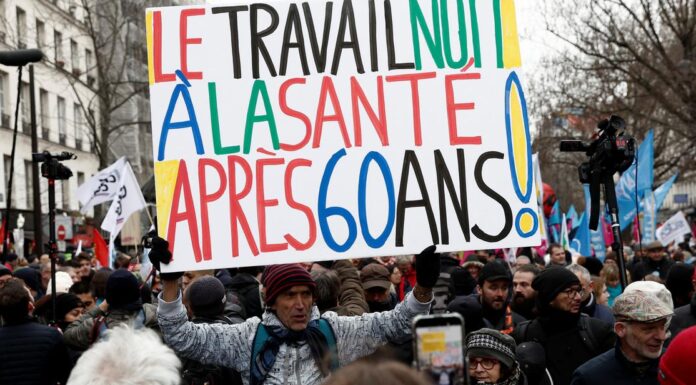 France hit by strikes, protests over pension reform
