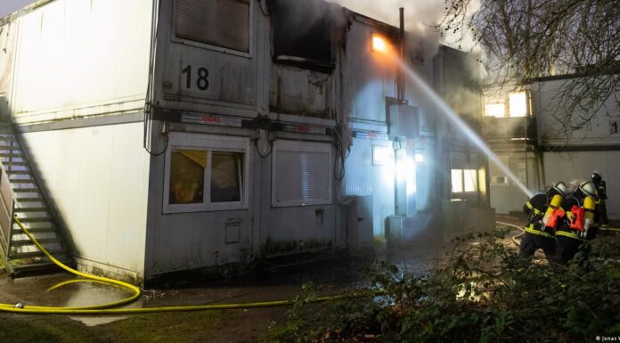 Germany: Fire at Hamburg refugee shelter leaves one dead