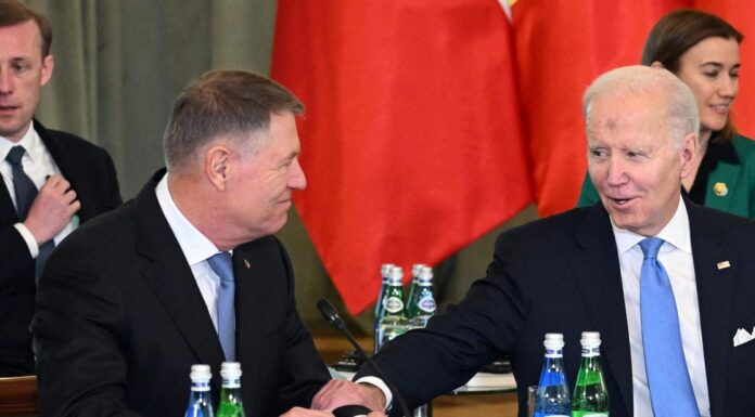 Biden meets leaders of NATO’s eastern flank in Poland