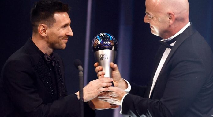 Lionel Messi named FIFA men’s player of the year 2022