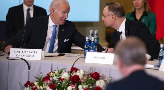 ‘We’ll defend every inch of NATO’ amid Russia threat, Biden tells eastern European leaders