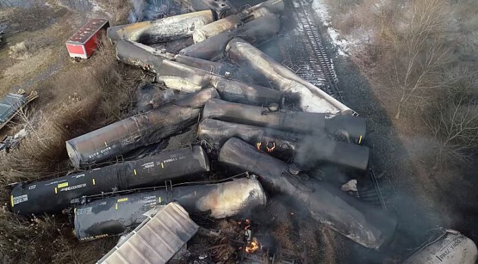 Dead fish, chemical smells and headaches: The fallout from Ohio’s toxic train disaster
