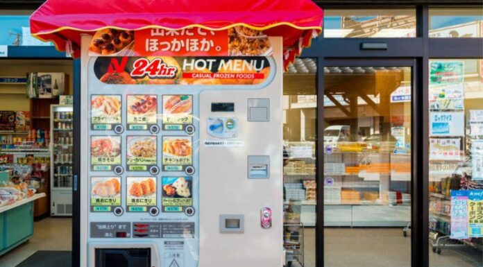Japan Upgrades Vending Machines as US Restaurants Try New Concepts