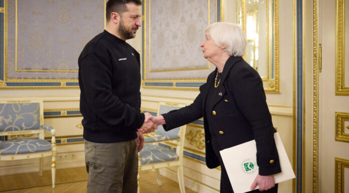 Live: Treasury Secretary Yellen on surprise visit to Kyiv to reaffirm US support