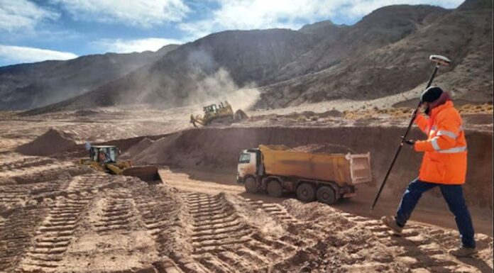 Argentine mining industry volume exports significantly lower