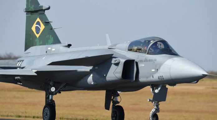 Brazil receives first shipment of Swedish fighter parts from Saab
