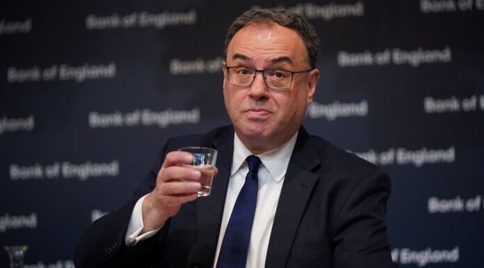 Inflation-busting public sector pay rises risk stoking inflation, Bank of England governor warns
