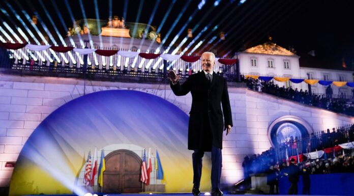Ukraine war: Putin thought his enemies would ‘roll over’ but he was wrong, Biden says